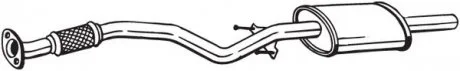 Центр. глушник,випускна сист. BOSAL 169-077