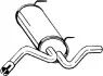 Глушитель задняя часть OPEL ASTRA J (09-15) (185-231) BOSAL