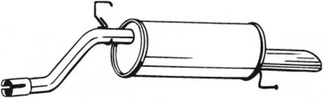 Задний. глушитель,выпускная сист. BOSAL 185-313