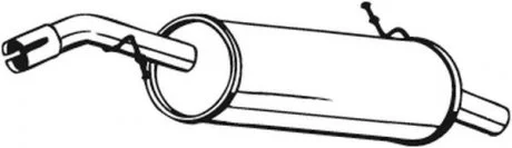 Задний. глушитель,выпускная сист. BOSAL 190-073