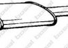 Глушитель, алюм. сталь, средн. часть RENAULT CLIO 1.8i (03/91 - 00/98) (200-443) BOSAL 200443