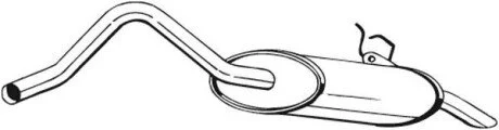 Задній. глушник,випускна сист. BOSAL 200-819