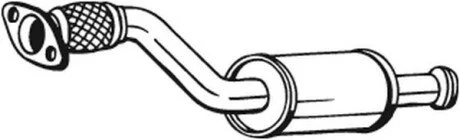 Глушник системи випуску (середній) BOSAL 200827