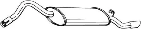 Задний. глушитель,выпускная сист. BOSAL 220-653