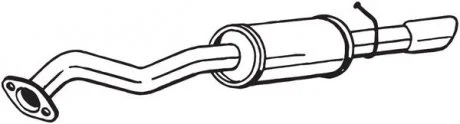 Задній. глушник,випускна сист. BOSAL 228-305