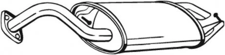 Задний. глушитель,выпускная сист. BOSAL 228-489