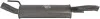 Глушник задня частина VW Golf III (91-00), VW Golf IV (98-02) (233-735) BOSAL