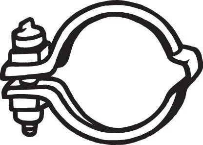 Клемма, система выпуска BOSAL 254240