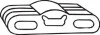 Буфер глушника (OPEL KADETT D 82-84) 255-859