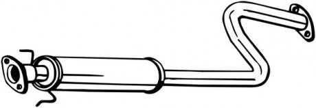 Центр. глушник,випускна сист. BOSAL 278-111