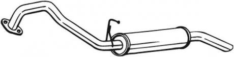 Задній. глушник,випускна сист. BOSAL 278-295