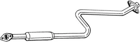 Глушник системи випуску (середній) BOSAL 279033