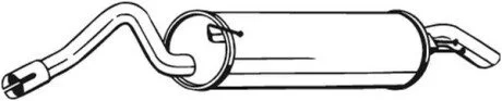 Глушник вихлопних газів (кінцевий) BOSAL 279401