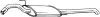 Глушник задня частина VW Passat B3/B4 (88-96) (279-461) BOSAL