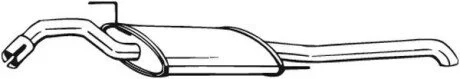 Глушитель задняя часть VW Passat B3/B4 (88-96) BOSAL 279-461