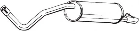 Задний. глушитель,выпускная сист. BOSAL 279-645