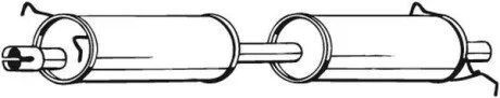 Центр. глушник,випускна сист. BOSAL 280-055