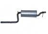 Глушитель, алюм. сталь, передняя часть FORD FOCUS 98-05 (280257) BOSAL 280-257