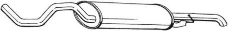 Глушник вихлопних газів (кінцевий) BOSAL 281533