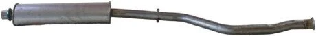 Глушник середня частина PEUGEOT 206 98-00 BOSAL 281-609