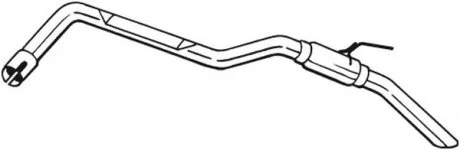 Глушитель задняя часть NISSAN PATHFINDER (05-14) BOSAL 281-881