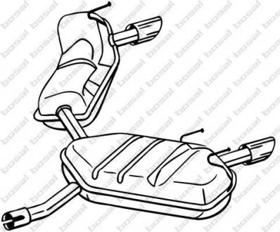 Автозапчасть BOSAL 281991 (фото 1)