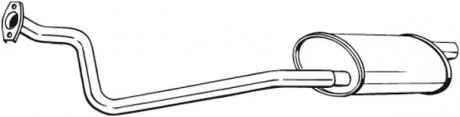 Передний глушитель, выпускная сист BOSAL 282-379