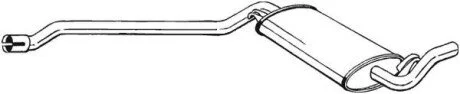 Глушник середня частина AUDI CABRIO 93-98 BOSAL 283-015