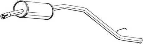 Глушник вихлопних газів (кінцевий) BOSAL 283295