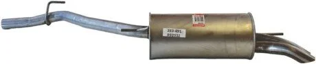 Глушитель задняя часть VW TRANSPORT 96-98 BOSAL 283-491
