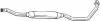 Глушитель средняя часть FIAT SEDICI (06-14), SUZUKI SX4 (06-15) (283-991) BOSAL