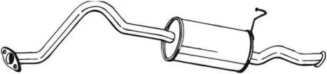 Задний. глушитель,выпускная сист. BOSAL 284-077