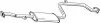 Глушник середня частина MITSUBISHI CARISMA (97-04) (285-065) BOSAL