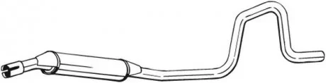 Задній. глушник,випускна сист. BOSAL 285-381