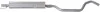 Глушник середня частина OPEL ZAFIRA 03-05 (285-423) BOSAL