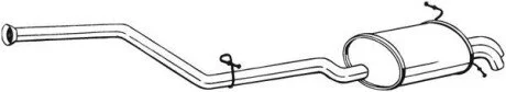 Глушник вихлопних газів (кінцевий) BOSAL 286105
