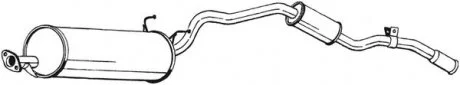 Задний. глушитель,выпускная сист. BOSAL 286-233