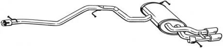 Задний. глушитель,выпускная сист. BOSAL 286-363