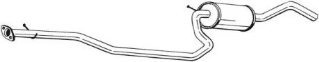 Глушник системи випуску (середній) BOSAL 286955