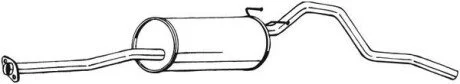 Глушник вихлопних газів (кінцевий) BOSAL 287405