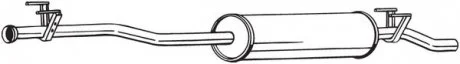 Задній. глушник,випускна сист. BOSAL 287-485