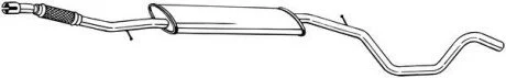 Центр. глушник,випускна сист. BOSAL 294-001