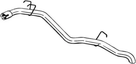 Труба вихлопного газу BOSAL 440-101