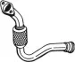 Глушник, алюм. сталь, передн. част. RENAULT CLIO II 1.9 D(03/98-) (713-253) BOSAL 713-253