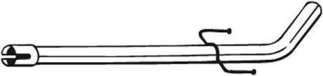 Вихлопна труба середн RENAULT KANGOO, KANGOO BE BOP, KANGOO EXPRESS, KANGOO II 1.5D 06.05- BOSAL 750265