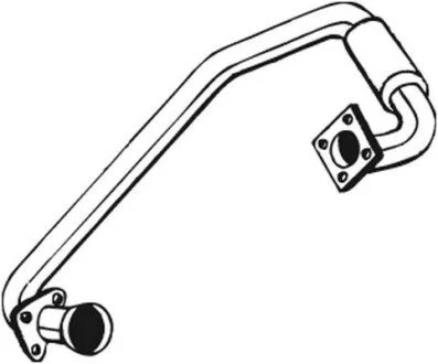 Труба вихлопного газу BOSAL 787563