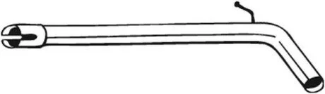 Труба вихлопного газу BOSAL 801183