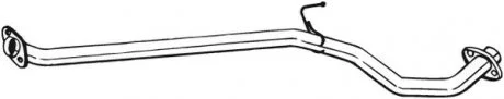 Випускна труба BOSAL 851-121
