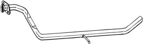 Труба вихлопного газу BOSAL 886075