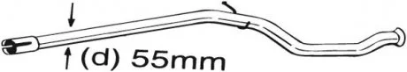 Випускна труба BOSAL 889-535